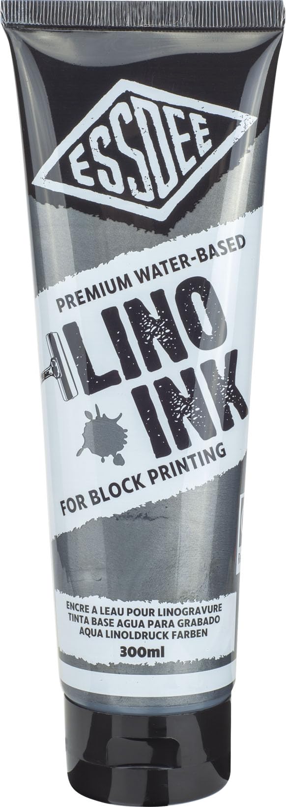 Essdee Block Printing Ink Metallic Silver 300ML