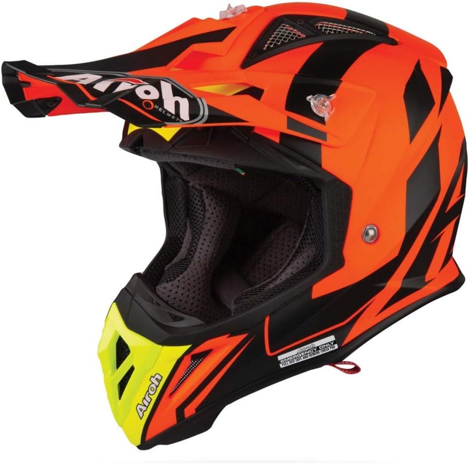 AIROH AV23B32 Aviator 2.3 Bigger Orange Matt XS
