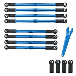 7075 Aluminum Tie Links Push Rods Set Upgrade Parts