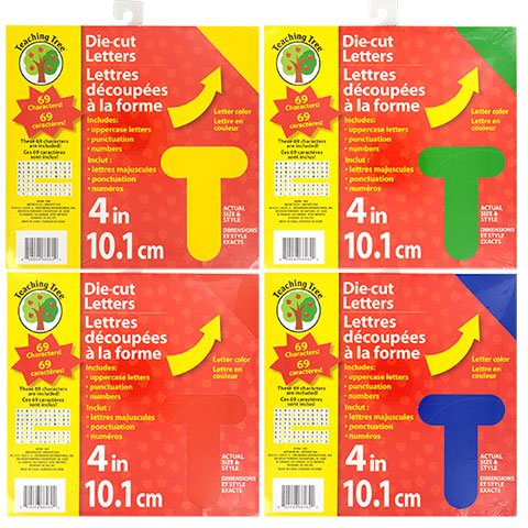 Set of 3 (4 inch)Back to School Toddler Pre-school Elementary School Classroom Teacher Teaching Tree 2