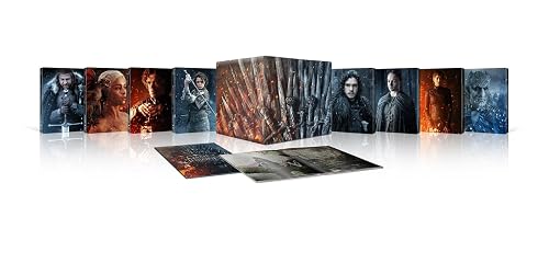 Game of Thrones: The Complete Collection (8 Steelbooks / Library Case / 4K Ultra HD)