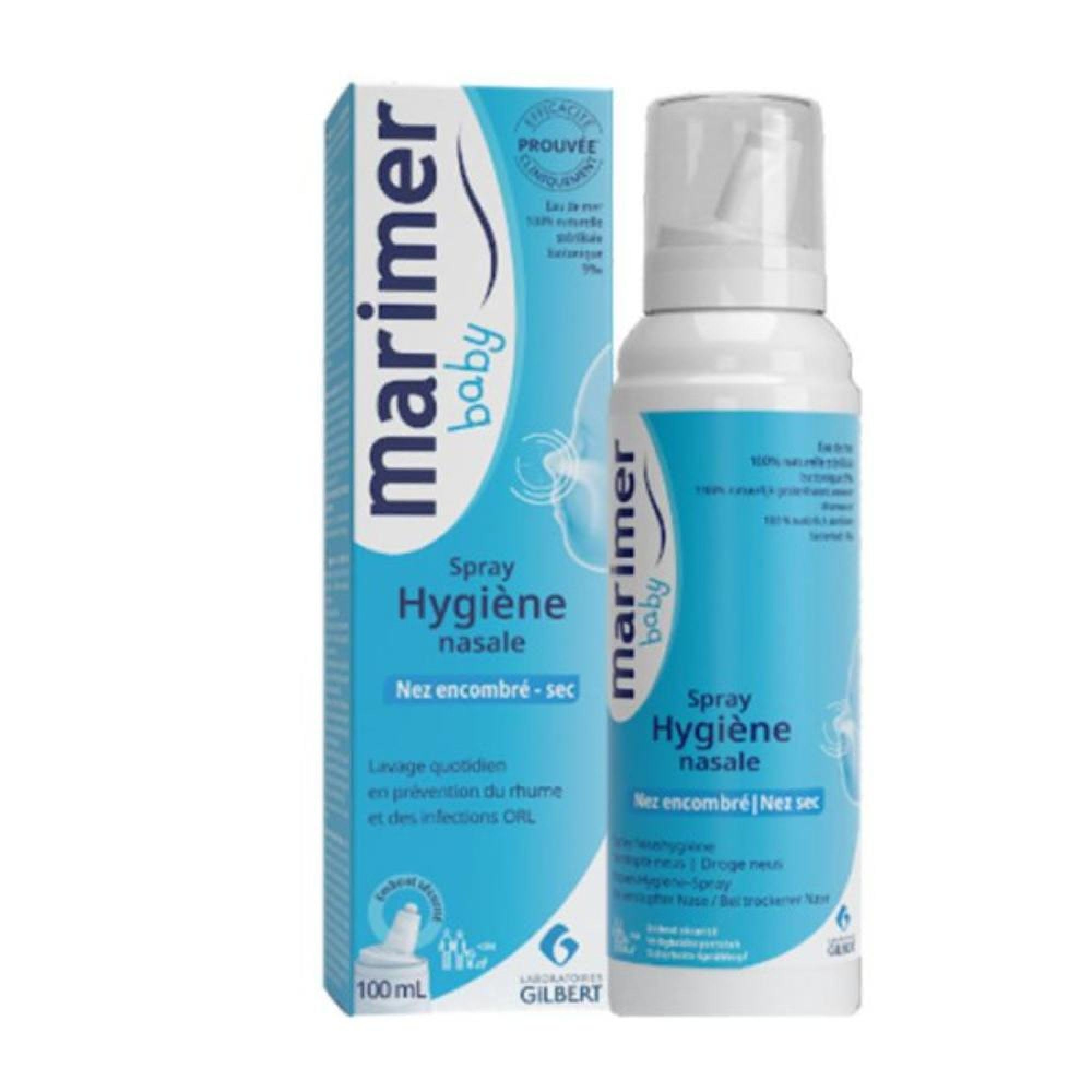 Gilbert Marimer Baby Sea Water Nasal Hygiene 100ml