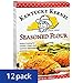Kentucky Kernel Seasoned Flour 10-Ounce Boxes (Pack of 12), Perfect Coating for Chicken, Chops, Beef, Seafood and Gravies
