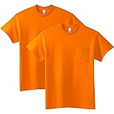 Gildan Adult Ultra Cotton T-Shirt with Pocket, Style G2300, 2-Pack