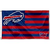 Buffalo Bills USA American Nation Stripes 3x5 Grommet Flag