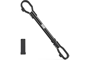 KONG MING CAR Bike Crossbar Adapter for Bike Rack - Top Tube Cross-Bar Adjustable - Bicycle Bike Adapter Bar for Low-Step Step-Through Bikes, BMXs, Ladies and Kids Bikes 70 lbs Capacity (Bike Crossbar)