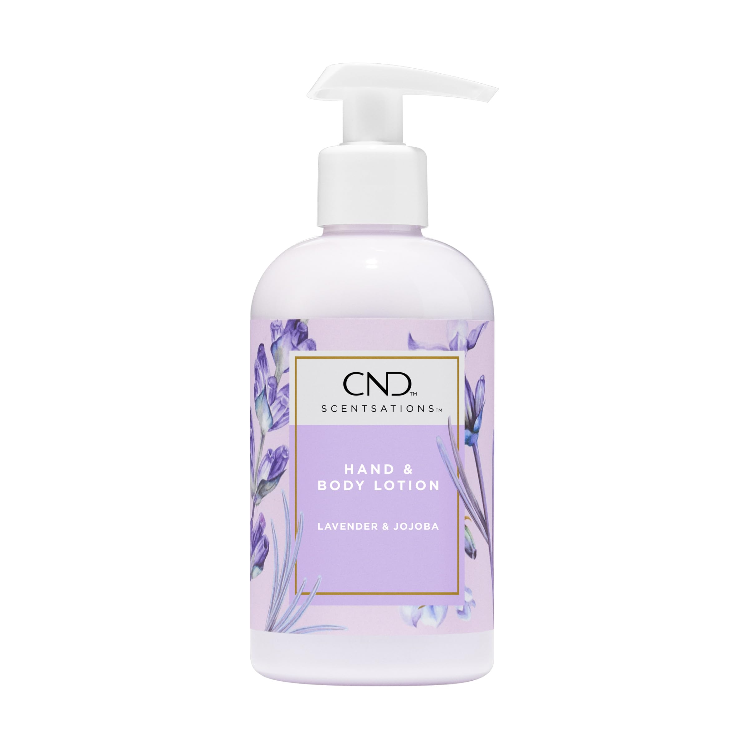 CND Hand & Body Lotion Scent sations Lavender & Jojoba, 1 Pack (245 ml)