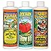 Fox Farm Liquid Nutrient Trio Soil Formula - Big Bloom, Grow Big, Tiger Bloom Pint Size (Pack of 3) primary
