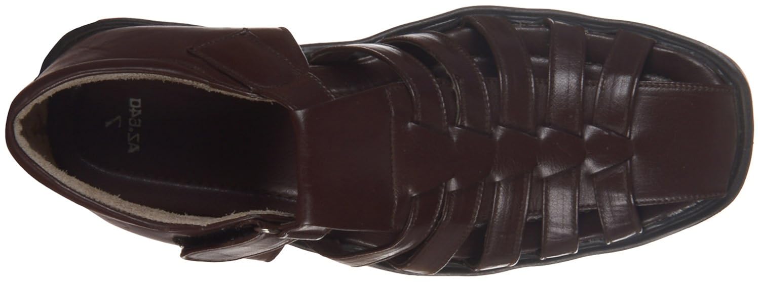 kolapuri centre men's faux fur ethnic sandals