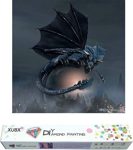 Diamond Panting Dragon Kits Full Drill Diamond Dotz for Adults Gem