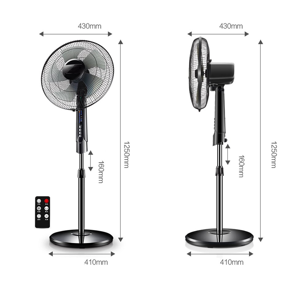 vertikaler energiesparender Ventilator geräuscharmer Ventilator - Mini