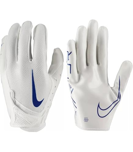 Amazon.com : Nike Vapor Jet 4.0 Adult Football Gloves RED | White