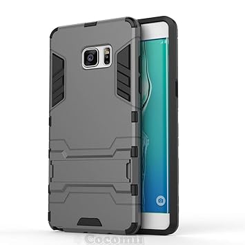 Cocomii Iron Man Armor Galaxy Note 4 Funda [Robusto] Superior Táctico Sujeción Soporte Antichoque Caja [Militar Defensor] Cuerpo Completo Sólido Case ...