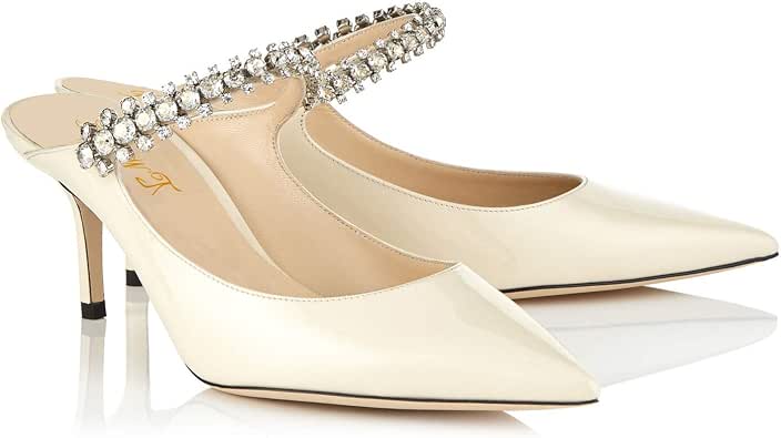 high heel mules amazon