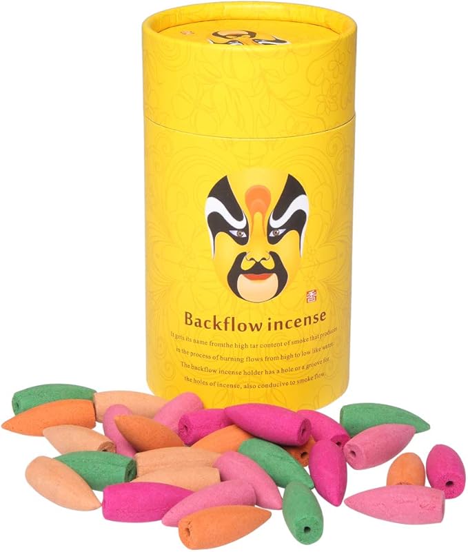 Waterfall Backflow Incense Cones 80 Pcs Variety Pack 5