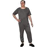 Ovidis Dementia Clothes - Alzheimers Anti-Strip Jumpsuit with Back-Zipper for Elderly Men - Bobby