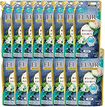 フレアフレグランスプレシャス ホワイトブーケ詰替480ml 15コ入箱 フレアフレグランス 液体柔軟剤 Amazon