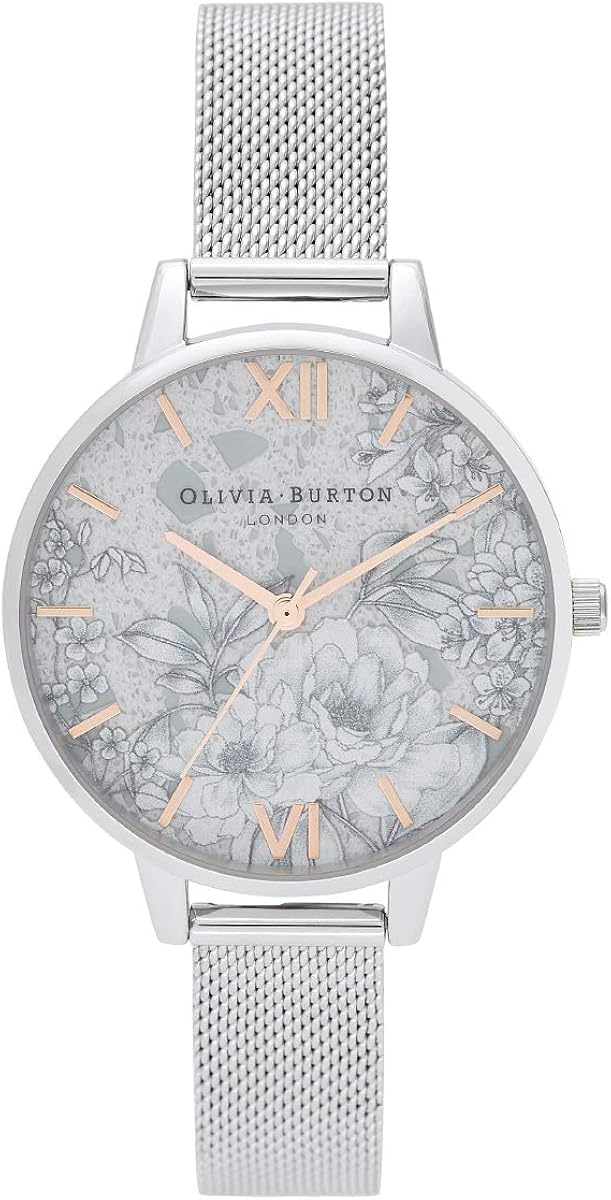 Olivia High Order Burton Women S Stainless Steel Watch Plastic Quartz With