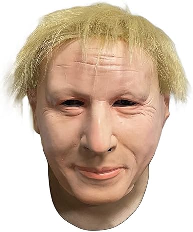 Boris Johnson Mask With Hair British Politician Celebrity Fun For Events And Parties Fun Halloween Party Dress Up Uk Prime Minister Amazon Co Uk Clothing