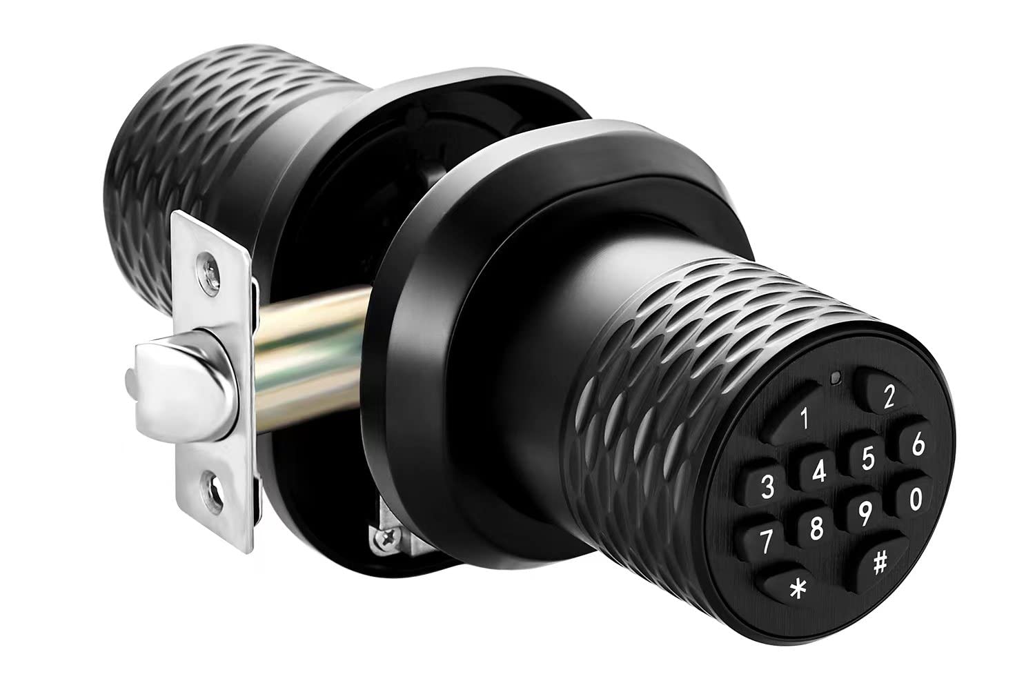 Mua Smart Door Knob with Keypad, Electronic Keyless Entry Door Lock, 3s Auto Lock, AntiSlip