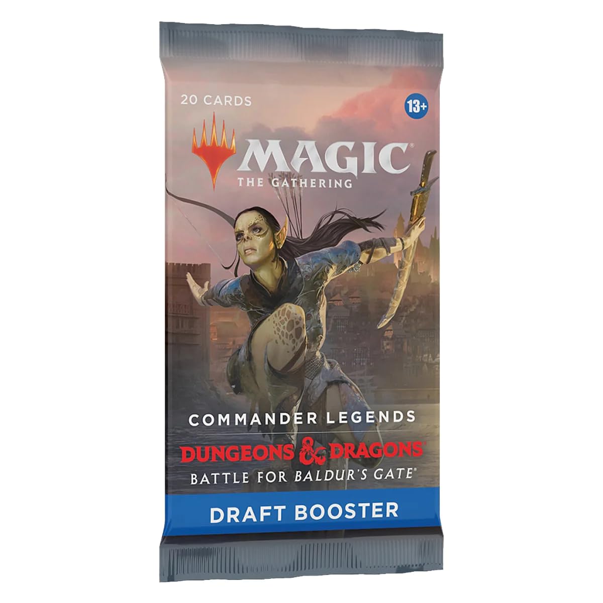 Magic The Gathering D10030001 D&D Battle for Baldurs Gate Commander Legends Draft Booster, Multi, Multicolor