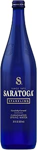 Saratoga Spring Water Sparkling Water, 28 oz