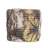 Camouflage Wrap Tape, 4 Rolls 15Ft Outdoor Military Protective Camouflage Self-adhesive Camo Fabric Wrap Tape for Firearms, Rifles, Flashlights, Knife, Bicycle.
