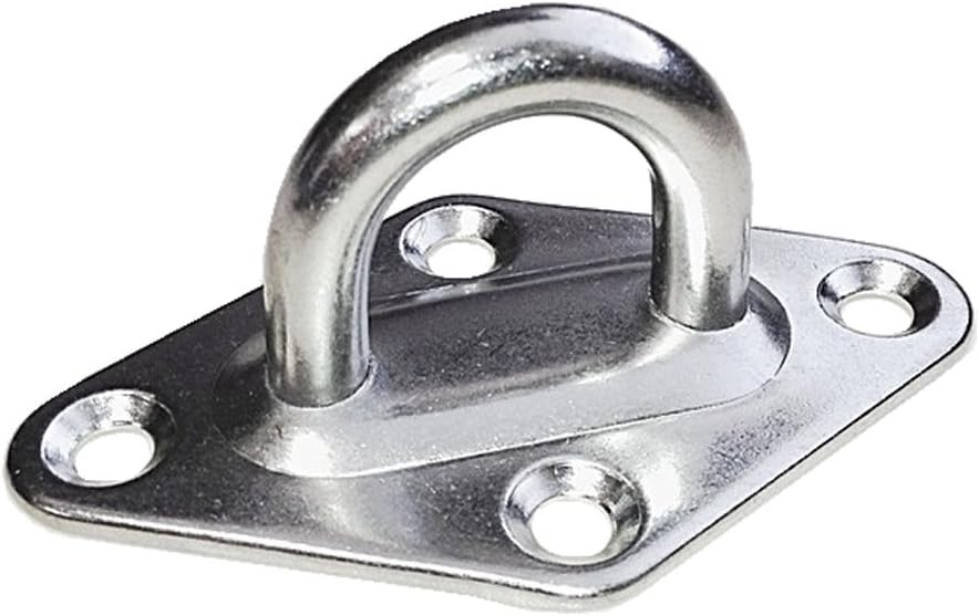 New Heavy Duty Steel Diamond Pad Eyes Padeye for sail shade outdoor hardware Amazon.co.uk