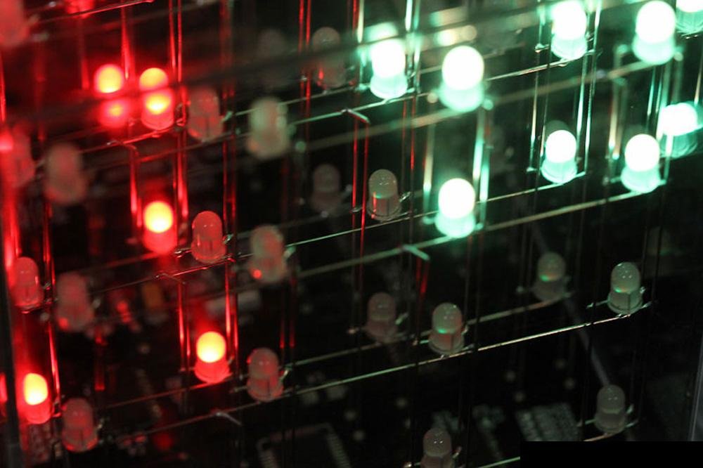 HypnoCube 4 Cube, Animated Light Sculpture