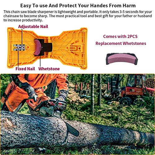 4 KERNOWO+Chainsaw+Sharpener+Compatible+Whetstones