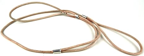 Ausstellungsleine Leder 5mm - Vorführleine - 3 Längen