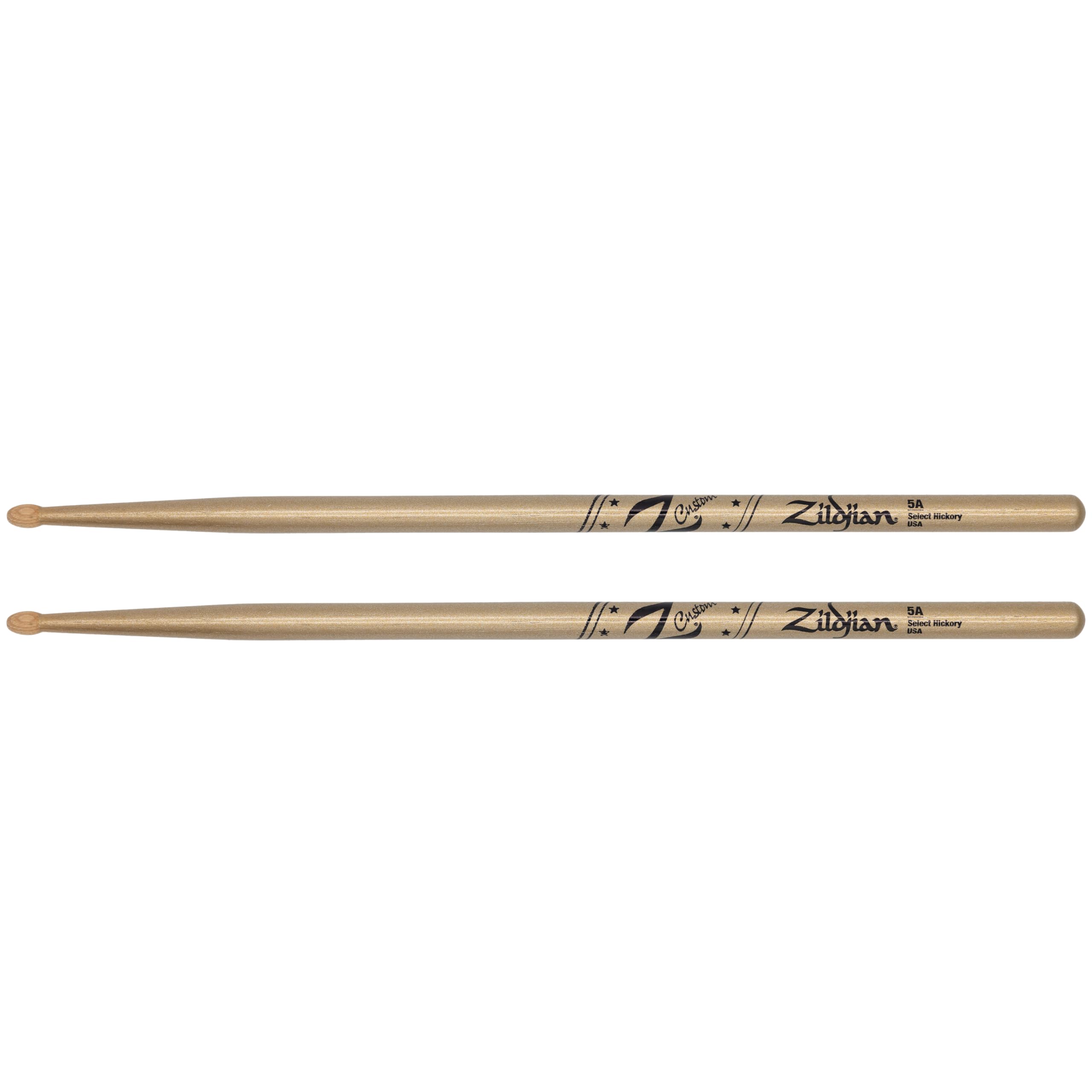 Zildjian Z Custom Limited Edition - 5A Gold Chroma Drumsticks (Z5ACG-ZC)