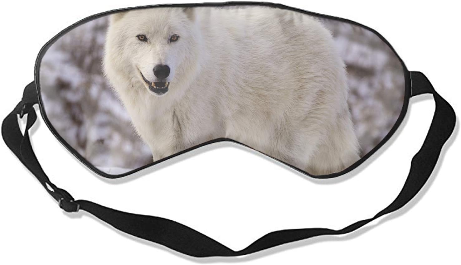 Sleeping Eyeshade Wolf Eye Mask Blindfold Cover Sleep Blinder for Men and Women