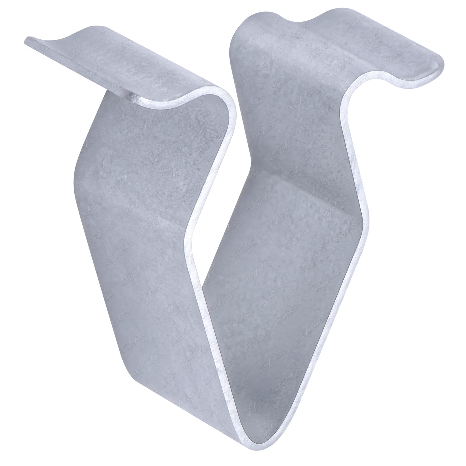 Rexka 30pcs Metal Trim Panel Spring Clip 16mm