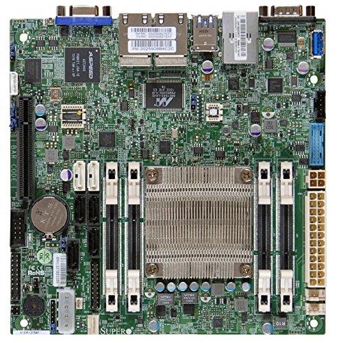 Supermicro Atom C2758 64GB DDR3 PCIE SATA USB Mini ITX DDR3 1333 NA Motherboards MBD-A1SRI-2758F-O