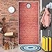 2 in 1 Red Brick Wall Backdrop,Platform 9 and 3/4 King's Cross Station,Curtains Door Decorations,Entrance to Your Imaginary World,Photography Backdrop Vintage Decorations 50