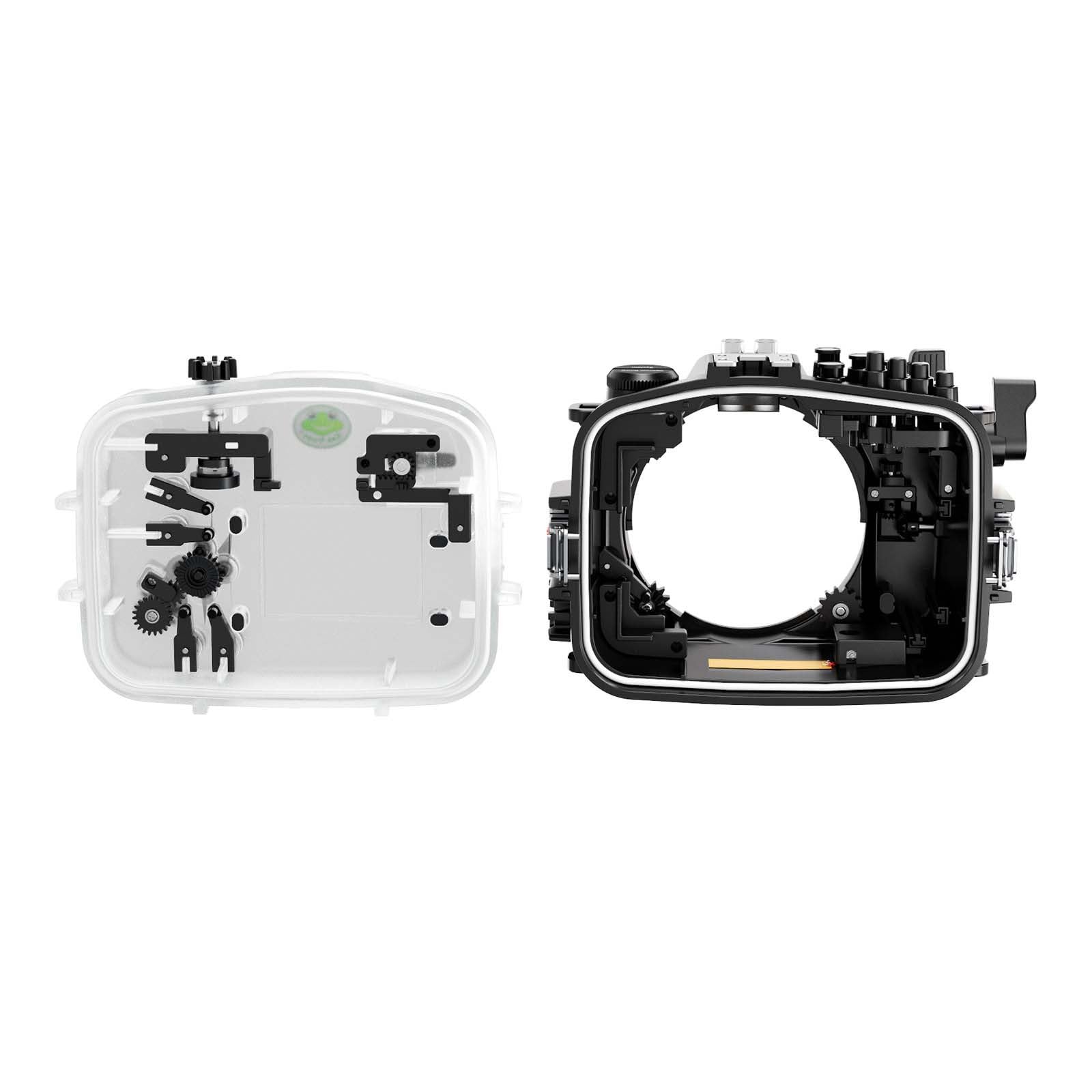 Seafrogs Underwater Housing for Sony Alpha FX3 I FX30+ WA005F 6 inch Dome Port Kit [40M/130FT] Waterproof Case Scuba Diving Housing for Sony ILME FX3 I FX30 +16-35mm F2.8, 24-105mm F4 G