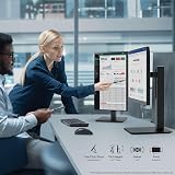 LG 24BA650 24 inch FHD IPS 100Hz USB-C KVM Built-in Speakers Matte Black view 3