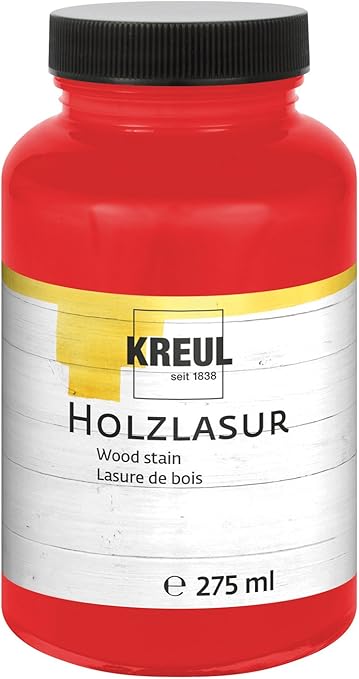 Kreul 78220 - Farbintensive Acryl Holzlasur, für unbehandeltes
