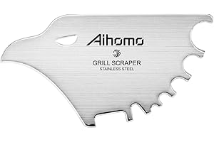 AIHOMO Eagle Grill Scraper Stocking Stuffers, Bristle-Free BBQ Scraper, Outdoor Grill Cleaning Tool and Kitchen Gadgets, Gifts for Men, Dad, Husband, Boyfriend, Christmas, Fathers Day