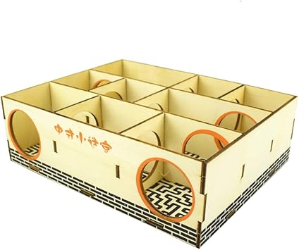 Amazon Hitasi ハムスターハウス 迷路ハムスター ケージ トンネル 小動物 ケージトレーニング ハムスターが寝る場所 ペット遊び場おもちゃ 中華風 ｓサイズ Hitasi ペット用品 通販