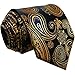 Shlax&Wing Multi-colored Paisley Dark Blue Neckties Men Tie Wedding Fashion