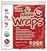 Paleo Wraps USDA Organic 7 Packs (49 Count Individual Wraps) (GlutenFree)
