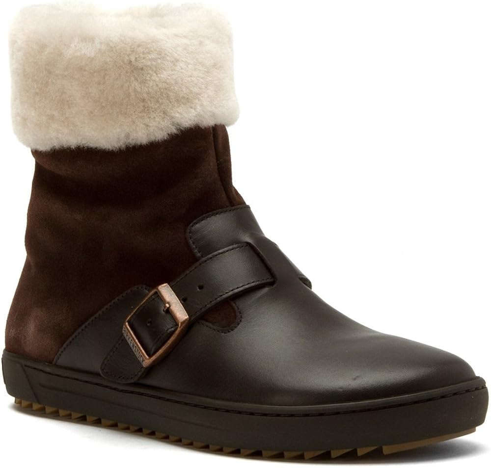 birkenstock womens stirling shearling lined boot