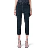 HUE Womens Ultra Soft High Waist Denim Capri Leggings