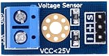 Akozon 4pcs 25V Voltage Sensor Module Board Max Detector Range 3-Terminal Set view 6