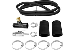 BOMLING Auxiliary Fuel Tank Install Kit 1-1/2" 11025 Diesel Installation Kit Compatible with Ford Dodge 1999-2012, Compatible with Chevy GMC 2011-2022