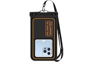 KCEASUA Floating Waterproof Phone Pouch IPX8 Waterproof Phone Case for iPhone 16 15 Pro Max 14 Plus 13 12 11 XR XS SE Galaxy S24 S23 S22 FE Up to 7.2'', Water Proof Dry Bag For Beach Swim Kayak