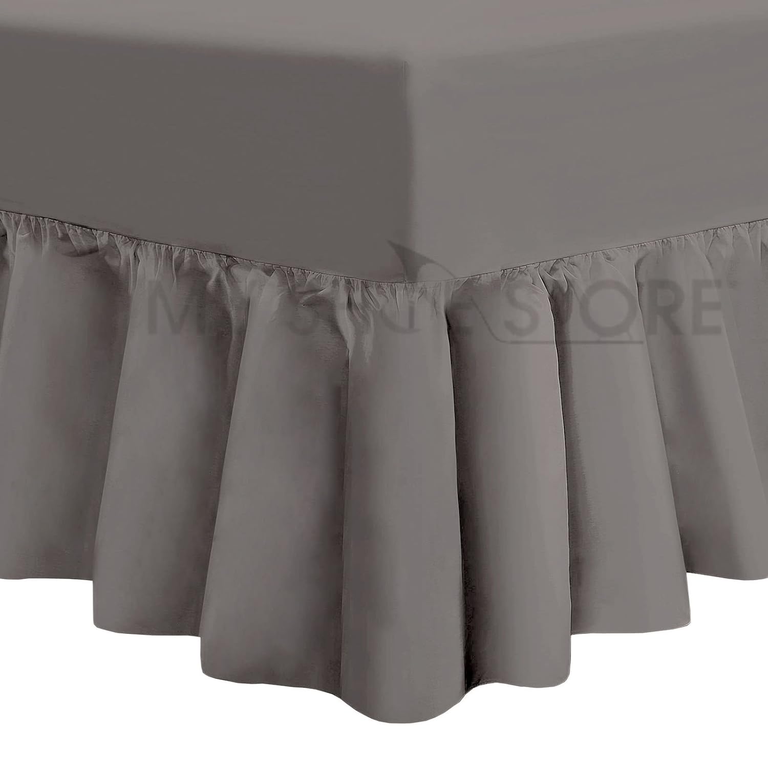 Valance Fitted Sheets Combed PolyCotton Plain Dyed Non Iron Percale