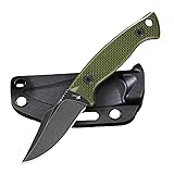 YF SMART Compact 2.4' Fixed-blade Neck Knife With